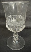 ANTIQUE NOVA SCOTIA GLASS PATTERNED GOBLET