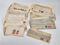 ASSORTMENT OF LETTERS W/ ANTIQUE STAMPS