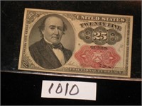 1874 25 Cent Fractional U.S. Currency CU…Se.