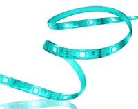 Tzumi Aura LED Color Strip Lights, 6.5' With Remot
