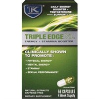 TK Supplements Triple Edge XL Energy & Stamina Boo