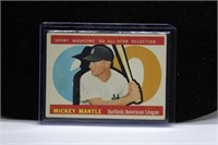 1960 Topps Mickey Mantle AS Card