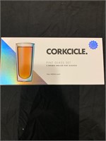 Corkcicle Pint Glass Set