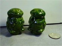 Vintage Mini Frog Plant Figures