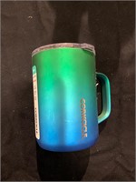 Corkcicle Blue Green 16OZ Mug
