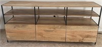 11 - INDUSTRIAL STYLE SIDEBOARD 30X66.5"