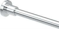 Gatco 829C Modern Minimalist Straight Shower Rod