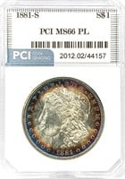 1881-S Morgan Silver Dollar MS-66 PL