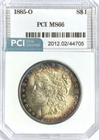 1885-O Morgan Silver Dollar MS-66