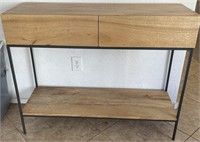 11 - INDUSTRIAL STYLE STORAGE CONSOLE42"L