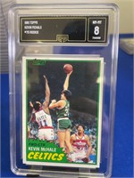 1981 Topps Kevin McHale ROOKIE GMA 8