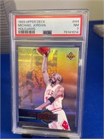 93 Upper Deck Michael Jordan Holograms PSA 7