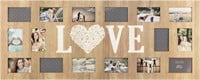 Gallery Solutions Love Wall Mount Collage Frame