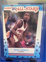 1989 Fleer Isiah Thomas All Star Sticker