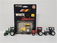 1:64 ERTL White American 60 Tractors(4)