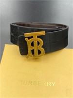 Burberry Belt Size 44