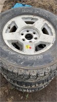 Bigfoot tires with wheels size 265/70 R 17 lot of
