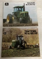 2 John Deere 90 to 180 & 80 to 150 HP Brochures