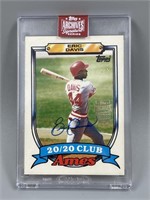 2023 Topps Archieves Eric Davis, Autographed #20