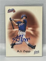 1999 Best Autographed AJ Zapp