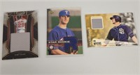 Basebll Relics Cards (3)