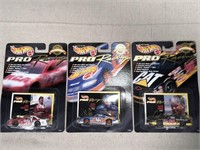Hot Wheels Pro Racing group of 3