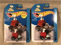 Hot Wheels Snoopy cars