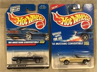 Hot Wheels '65 Mustang pair