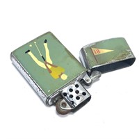 Vintage Fuel Lighter Rogers Sportsman Golf