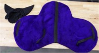 Fleece Saddle Pad English and Black ear Bonnet