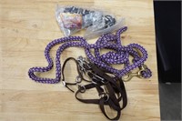 Tough 1 8' Braided Lead Rope NEW and misc