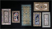 Lot of Chinese Silk Embroideries