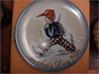 1986 Schmid Mother's Day Collector's Plate