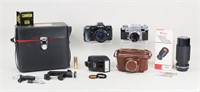Camera Lot Including Zeiss Ikon Contax