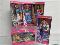 (4) DOLLS OF THE WORLD & MERMAID: