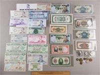 Foreign Notes & Coins
