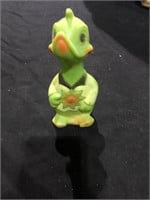 Vintage Squeaky Rubber Duck Toy