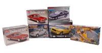 6 NOS Car Models from Airfix, AMT, Testors etc,