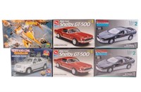 6 NOS Car Models from Airfix, AMT, Monogram