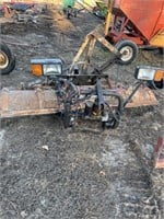 Myers truck, snow Plow with tractor Mount