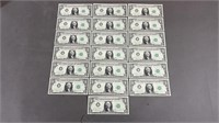 19pc 1963 A $1.00 Federal Reserve Notes