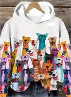 Dog Lovers Sweatshirt hoodie size XXL (14)