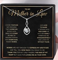 Gorgeous faux diamond mother in law gift