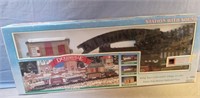 Dickensville Collectables Five Car Train Set. In