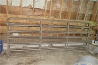 Lot of 3-10ft Steel Gates (See Notes)