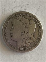 1889     Morgan Silver Dollar