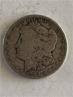 1902     Morgan Silver Dollar