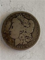 1890     Morgan Silver Dollar