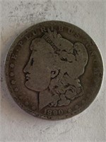 1890     Morgan Silver Dollar