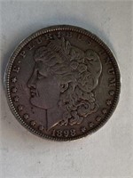 1898     Morgan Silver Dollar